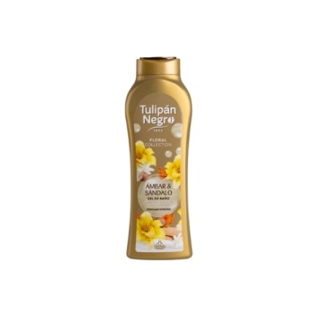 Gel de dus & spuma de baie Tulipan Negro Ambar & Sandalo 650 ml