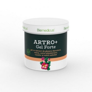 Gel pentru masaj terapeutic Artro+ Gel Forte Biomedicus 250 ml