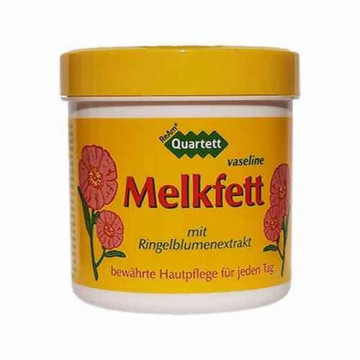 Melkfett Quartett crema cu galbenele vaselina 250 ml
