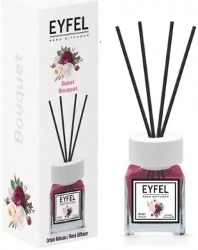 Odorizant camera cu bete de ratan Eyfel Bouquet 120 ml