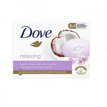 Sapun crema Dove Relaxing Coconut Milk si Jasmine Petals 90g