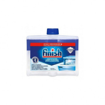 Solutie de curatare masina de spalat vase, Finish Dishwasher Deep Cleaner, Hygienic Clean, 250 ml
