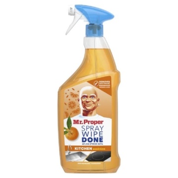 Solutie spray degresanta pentru bucatarie Mr Proper Mandarine 800 ml