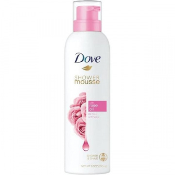 Spuma de dus cu ulei de trandafir Dove Shower Mousse 200 ml