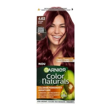 Vopsea de par permanenta 4.62 Cirese Dulci Garnier Color Naturals