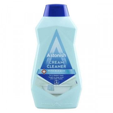 Astonish Cream Cleaner Bleach crema de curatat cu inalbitor 500 ml