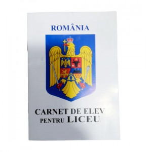 Carnet de elev pentru liceu