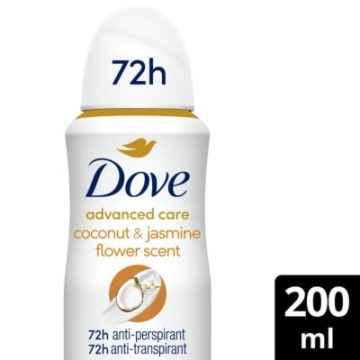 Deodorant anti-perspirant spray Dove Advanced Care Coconut & Jasmine Flower 200 ml