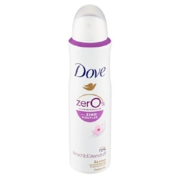 Deodorant antiperspirant spray Dove Advanced Care 0% Saruri de Aluminiu Cherry Blossom 150ml