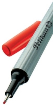 Fineliner 0.4 mm Pelikan rosu
