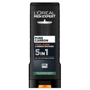 Gel de dus L'Oreal Men Expert Total Clean Carbon 5in1 400ml