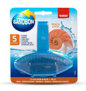 Odorizant pentru vasul de toaleta Sano Bon Peach 55 g