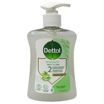 Sapun lichid Dettol Hydrate Aloe Vera & Bamboo, 250 ml