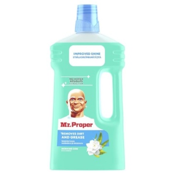 Solutie pentru curatare pardoseli si gresie Mr Proper Morning Dew 1 L