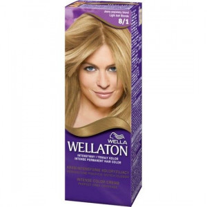 Vopsea de par permanenta Wellaton 8/1 Blond Cenusiu 110 ml