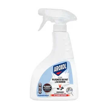 Aroxol lichid impotriva plosnitelor de pat si acarienilor 300 ml