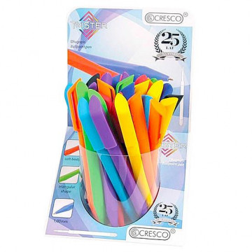 Cresco Twister Pix cu ecanism diverse culori/scris albastru 1 buc - Img 2