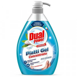Detergent de vase concentrat Dual Power Bicarbonat & Salvie 1000 ml