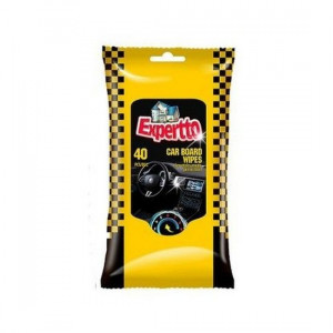 Expertto Car Board wipes servetele pentru curatat bordul 40buc pachet