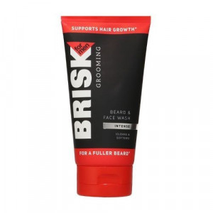 Gel de curatare fata si barba Brisk Grooming Beard & Face Wash Intense 150 ml