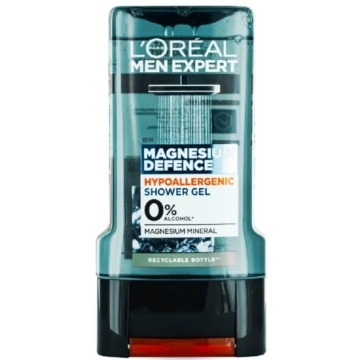 Gel de dus L'Oreal Men Expert Magnesium Defence Hypoallergenic 300 ml