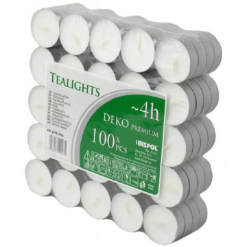 Lumanari pastile, Bispol Lights 100 buc/pachet