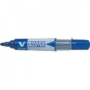 Marker pentru tabla whiteboard Pilot VBoard Master, varf rotund, albastru
