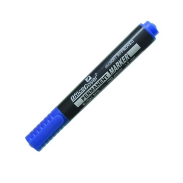 Marker permanent Office Cover albastru