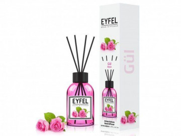 Odorizant camera cu bete de ratan Eyfel Rose 120 ml