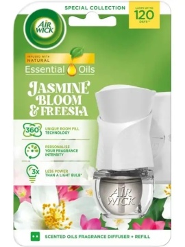 Odorizant de camera electric Air Wick Jasmine Bloom & Freesia aparat + rezerva 19 ml