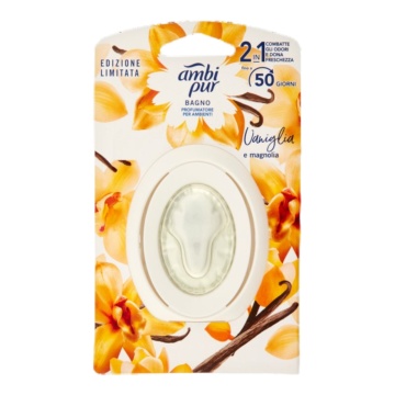 Odorizant pentru baie Ambi Pur Vaniglia e Magnolia 50 zile 7.5 ml