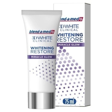 Pastă de dinți pentru albire clinică și refacerea smalțului Blend-a-med Clinical Whitening Restore 75 ml