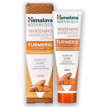 Pasta de dinti pentru albire cu curcuma si ulei de nuca de cocos Himalaya 113g