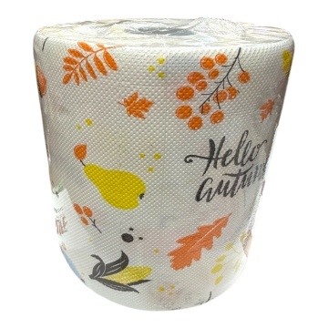 Prosop de hârtie Patrice Decor Toamnă, 4 straturi, rolă de 160 de foi