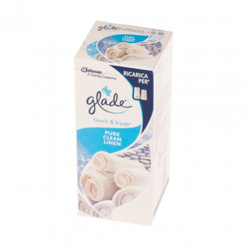 Rezerva odorizant Glade Microspray Touch & Fresh Pure Clean Linen 10 ml