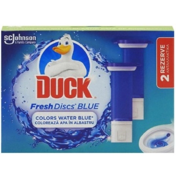 Rezerve gel pentru toaletă Duck Fresh Discs Blue 2 x 36 ml