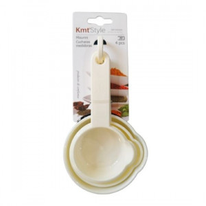 Set 4 cupe plastic pentru masurat Kmt Style