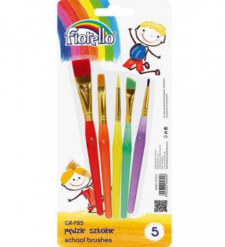 Set pensule pictura Fiorello 5 buc