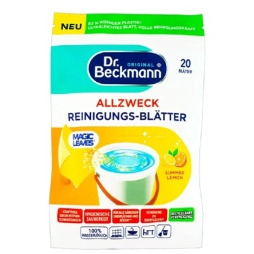 Solutie multisuprafete servetele Dr. Beckmann Citrice, 20 buc, 44g