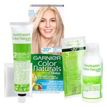 Vopsea de par permanenta 111 Blond Super Deschis Cenusiu Garnier Color Naturals