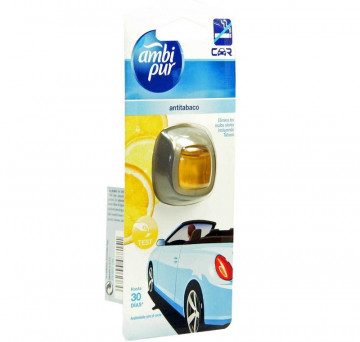 Ambi Pur Car Clip anti-tabac odorizant auto 30 zile 2 ml