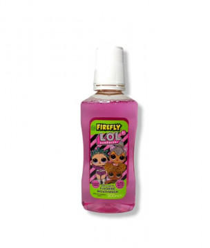 Apa de gura fara alcool pentru copii Firefly LOL Surprise Fruity Berry 300 ml
