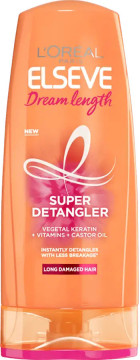 Balsam de păr L'Oréal Elseve Dream Long 200 ml, pentru păr lung, cu descurcare ușoară