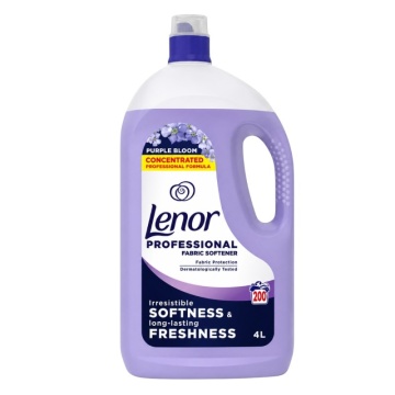 Balsam de rufe concentrat Lenor Professional Purple Bloom (Floare Violet), 4 l, 200 de spălări