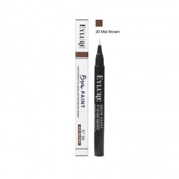 Creion crema pentru sprancene nr.20 Mid Brown Eylure Brow Paint - Img 2