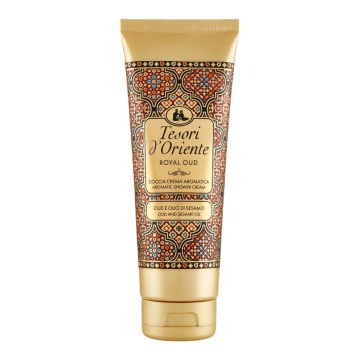 Cremă de duș Tesori d'Oriente Royal Oud cu ulei de susan, 250 ml