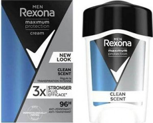 Deodorant antiperspirant Rexona Men Maximum Protection Clean Scent 48H 45 ml