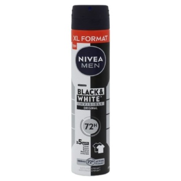 Deodorant antiperspirant spray Nivea Men Black & White Invisible Original 250 ml