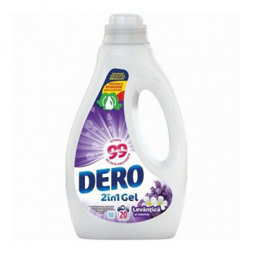 Dero Levantica si Iasomie detergent 2in1 gel 20 spalari 1L - Img 2