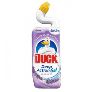 Gel lichid dezinfectant pentru vasul de toaleta Duck Deep Action Gel Lavender Bloom 750 ml